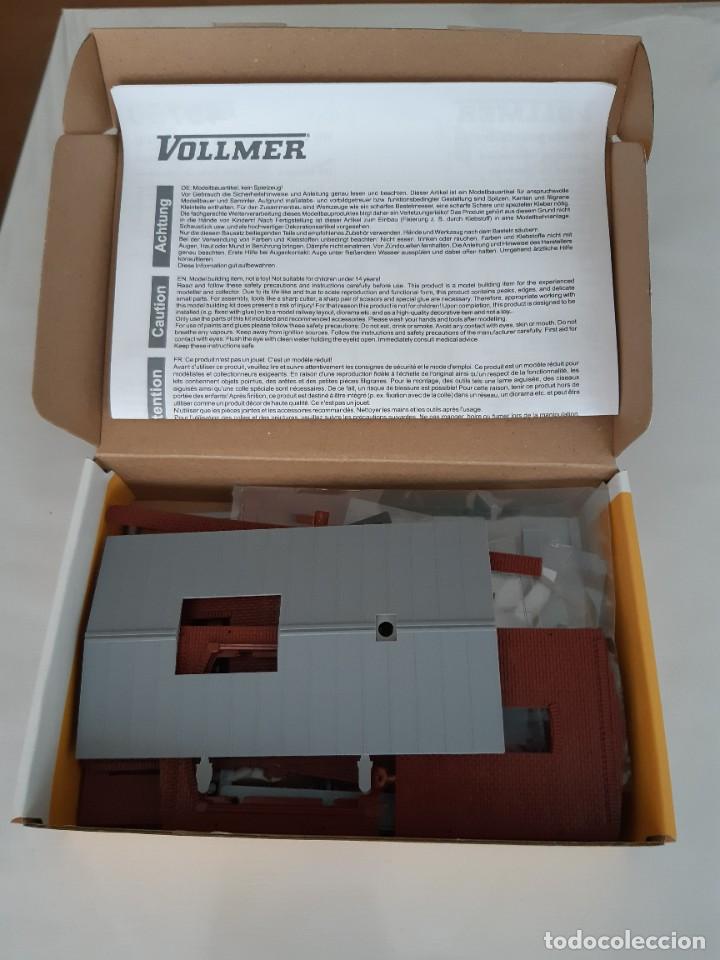 Trenes escala: Kit H0 Vollmer. Cochera - Foto 2