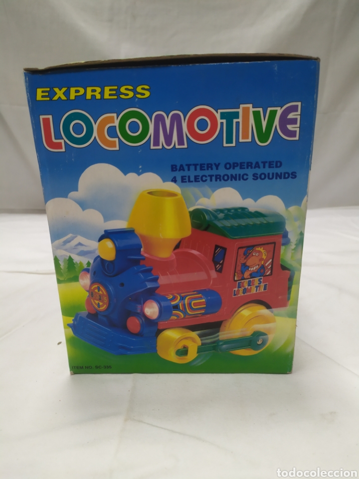 Trenes escala: Express locomotive, veh&iacute;culo a pilas - Foto 2