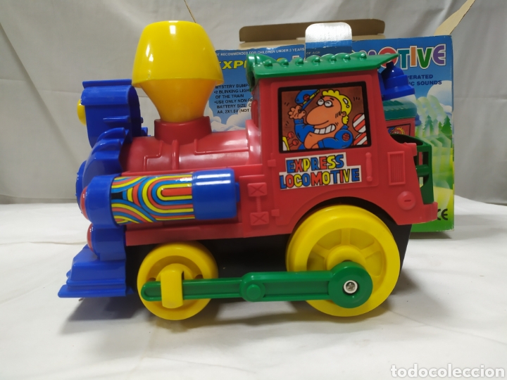 Trenes escala: Express locomotive, veh&iacute;culo a pilas - Foto 3