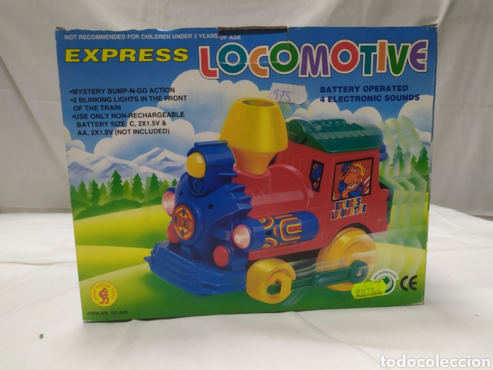 Trenes escala: Express locomotive, veh&iacute;culo a pilas - Foto 1