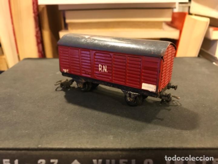 Trenes escala: VAG&Oacute;N TREN. 9 X 3,5CM - Foto 1