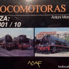 Trenes Escala: COLECCIÓN LOCOMOTORAS Nº8 MZA:1801/10 DE EDICIONES MAF. Lote 362211550