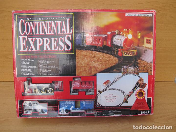 Trenes escala: JUEGO DE CONSTRUCCI&Oacute;N - CONTINENTAL EXPRESS - Foto 1