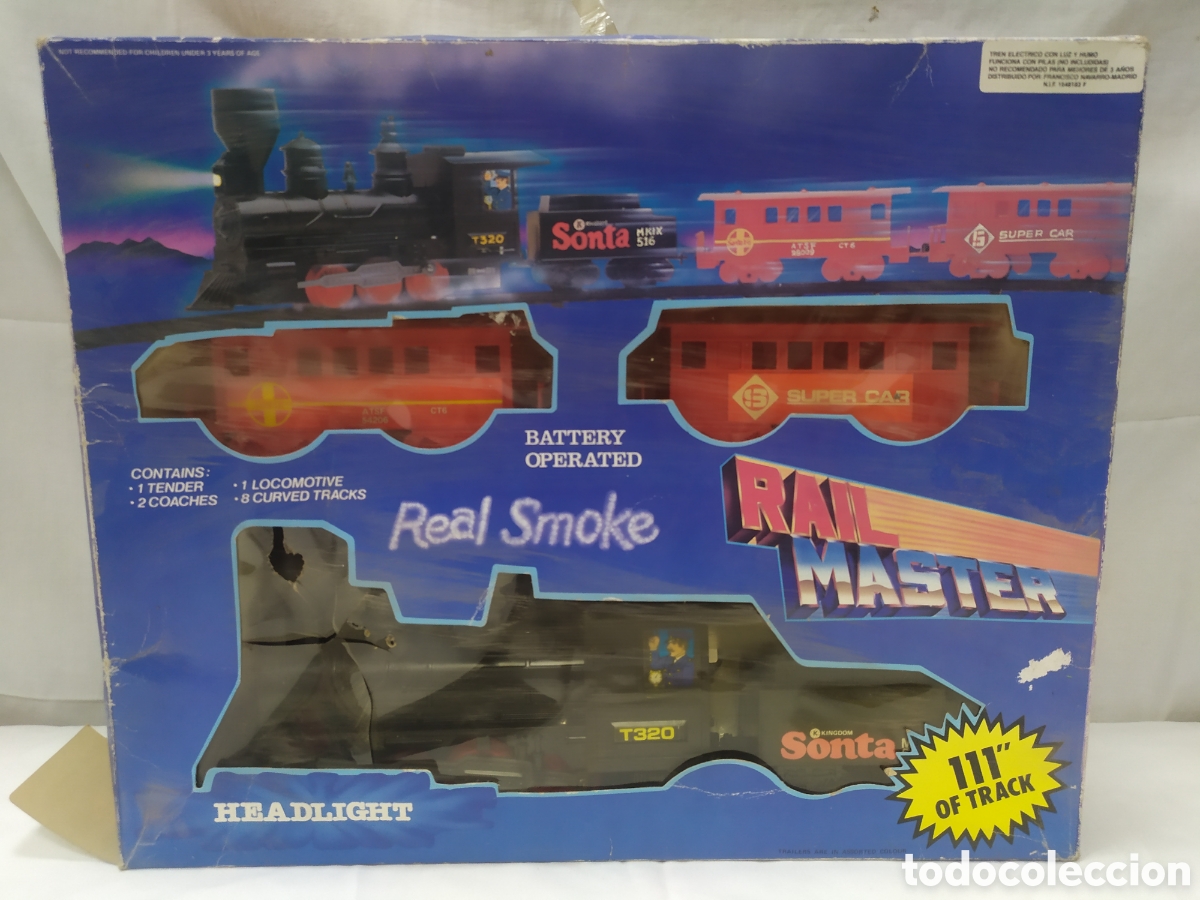 Trenes escala: Rail master, tren el&eacute;ctrico a pilas - Foto 1