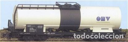 Trenes escala: Liliput L222504 - Vag&oacute;n cisterna OMV - Foto 1