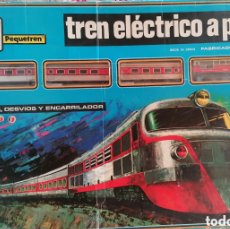 Trenes Escala: TREN ELÉCTRICO A PILAS TALGO. PEQUETREN. SEINSA.