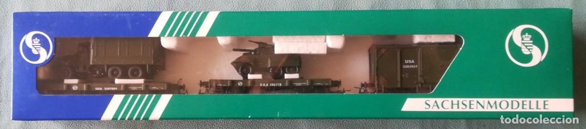 Trenes escala: Sachsen Modelle 74133 - Tren militar ej&eacute;rcito de EE.UU. - Foto 1