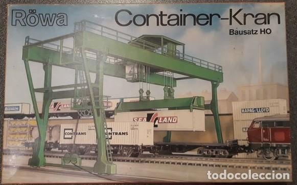 Trenes escala: R&ouml;wa 5200 - Gr&uacute;a de contenedores - Foto 1