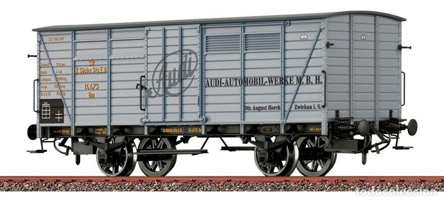 Trenes escala: VAGON BRAWA &rdquo;AUDI&rdquo; K.S&Auml;CHS.STS.E.B. EPOCA I - Foto 1