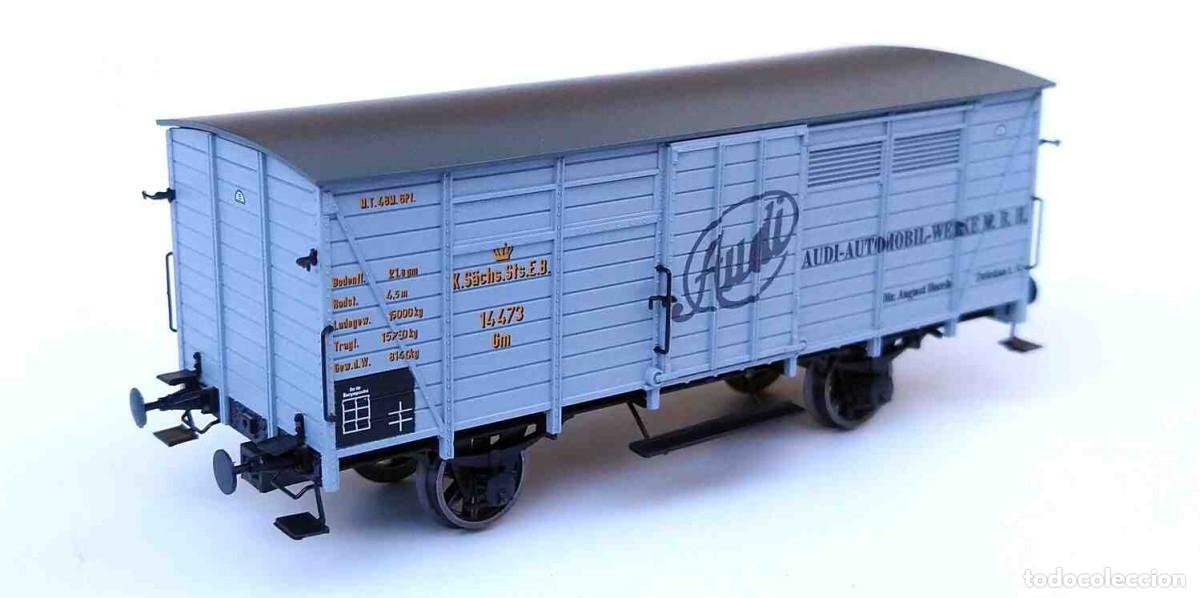 Trenes escala: VAGON BRAWA &rdquo;AUDI&rdquo; K.S&Auml;CHS.STS.E.B. EPOCA I - Foto 2