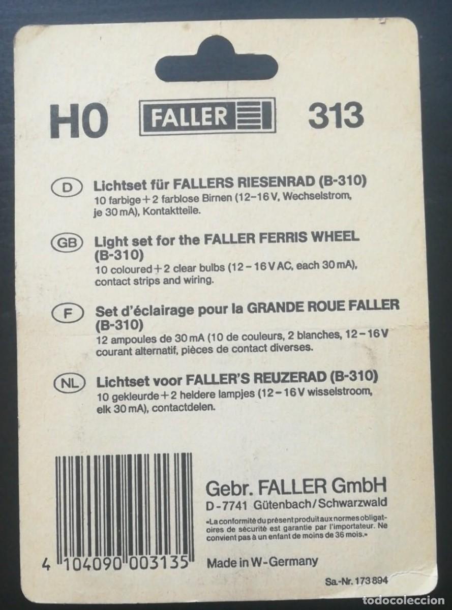 Trenes escala: Faller 313 - Juego de luces de noria - Foto 2