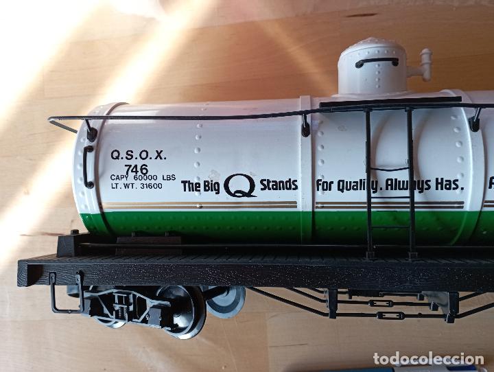 Trenes escala: BACHMANN CISTERNA QUAKER STATE. ESCALA G - Foto 2