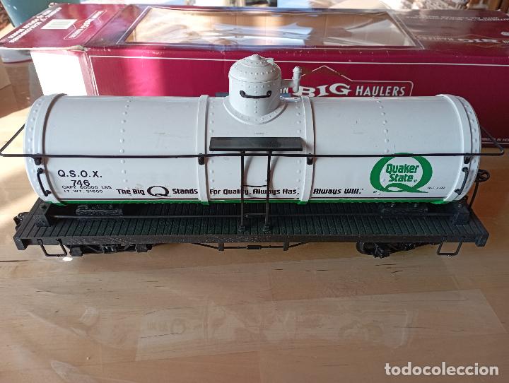 Trenes escala: BACHMANN CISTERNA QUAKER STATE. ESCALA G - Foto 4