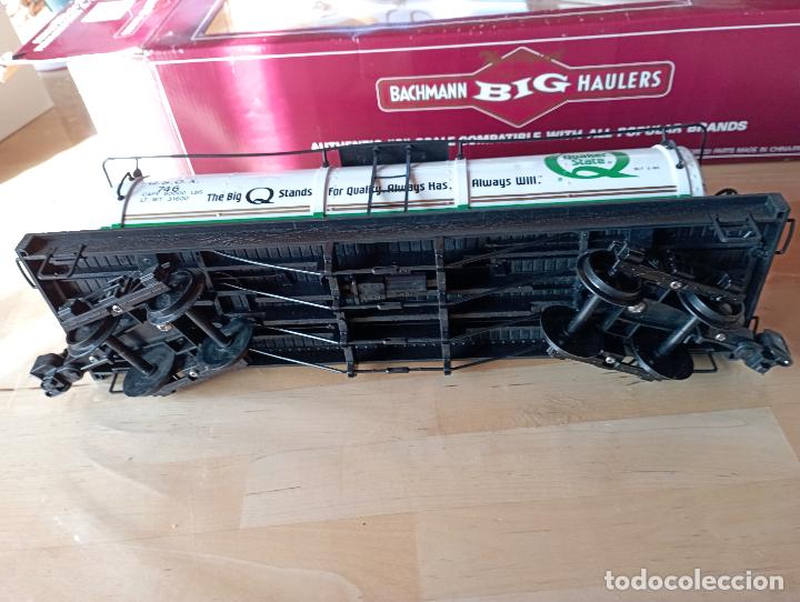 Trenes escala: BACHMANN CISTERNA QUAKER STATE. ESCALA G - Foto 5