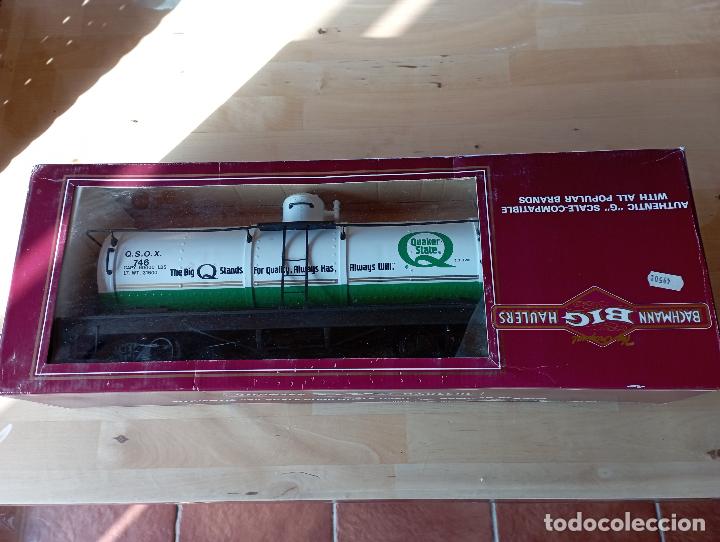 Trenes escala: BACHMANN CISTERNA QUAKER STATE. ESCALA G - Foto 1