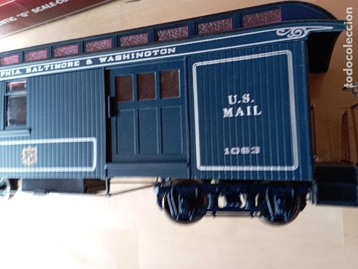 Trenes escala: BACHMANN VAGON U.S MAIL. ESCALA G - Foto 6