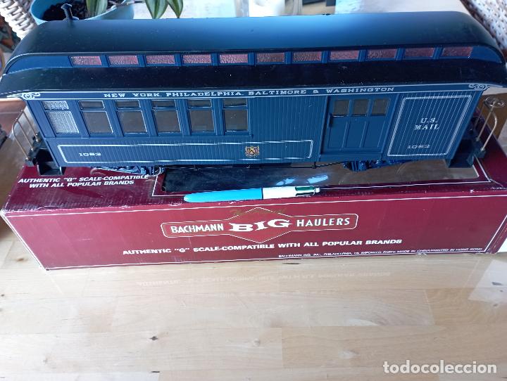 Trenes escala: BACHMANN VAGON U.S MAIL. ESCALA G - Foto 7