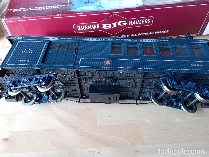 Trenes escala: BACHMANN VAGON U.S MAIL. ESCALA G - Foto 8