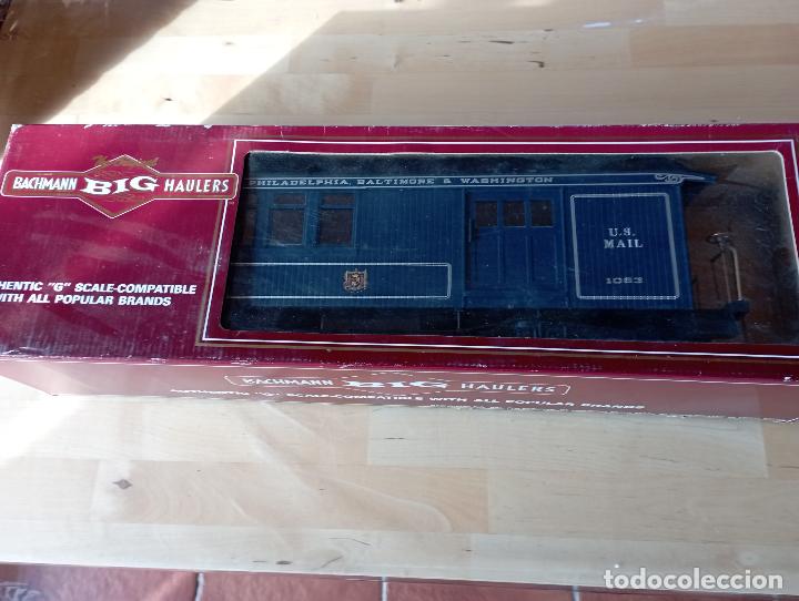 Trenes escala: BACHMANN VAGON U.S MAIL. ESCALA G - Foto 1