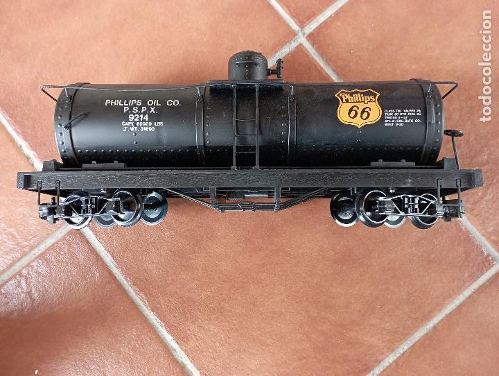 Trenes escala: BACHMANN VAGON CISTERNA. ESCALA G - Foto 4