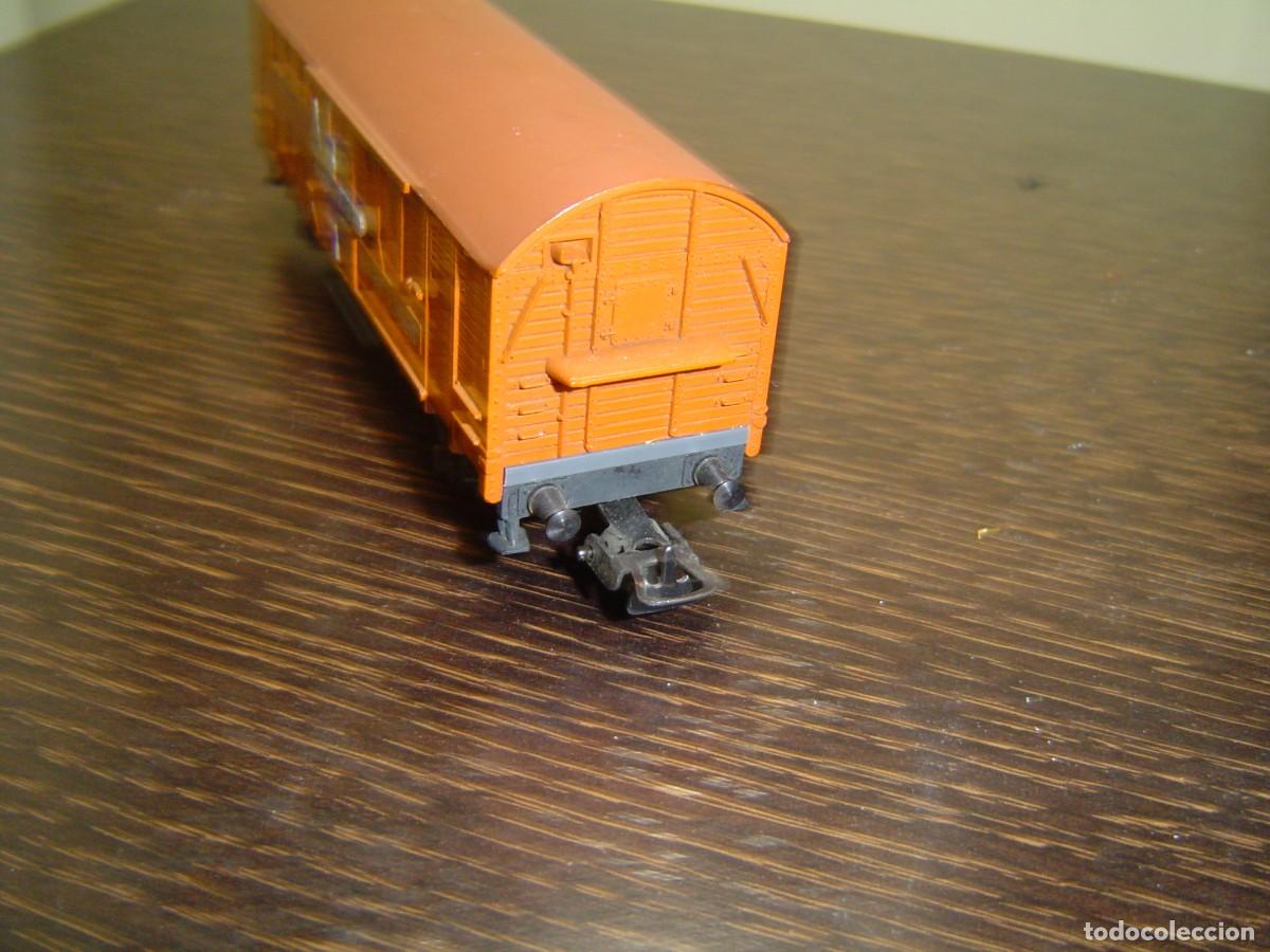 Trenes escala: Pocher. Vag&oacute;n de mercancias &rdquo;Torpackat&rdquo;. - Foto 2