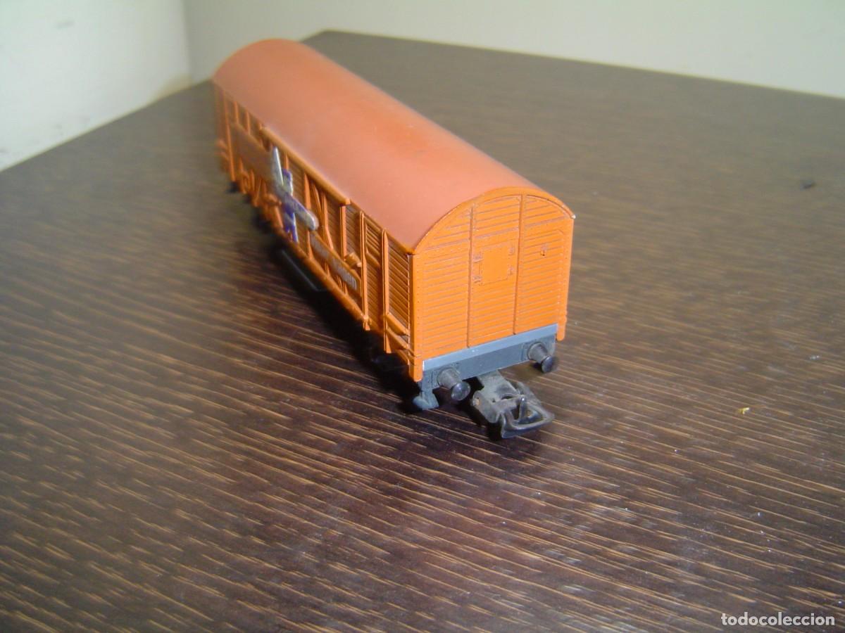 Trenes escala: Pocher. Vag&oacute;n de mercancias &rdquo;Torpackat&rdquo;. - Foto 4