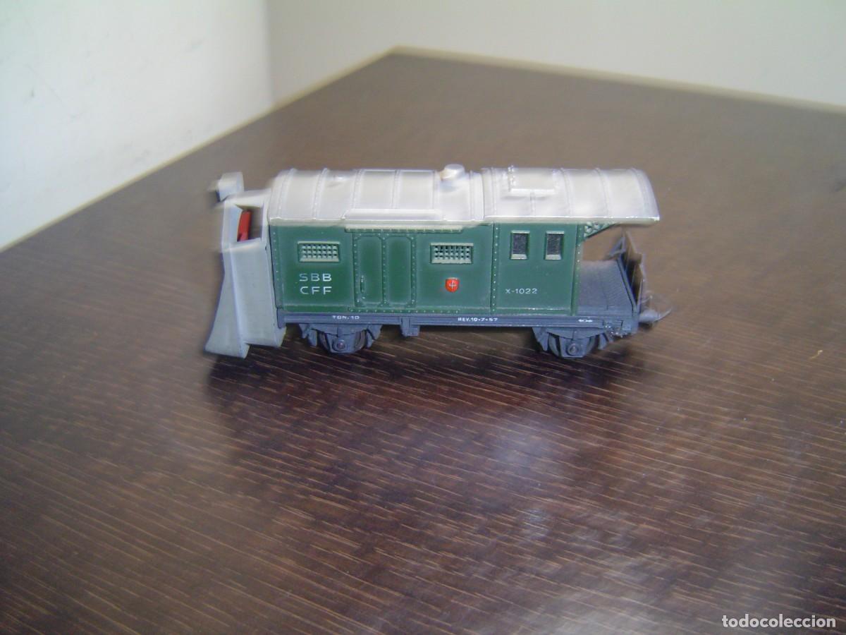 Trenes escala: Pocher. Antiguo vag&oacute;n con Helice. - Foto 1