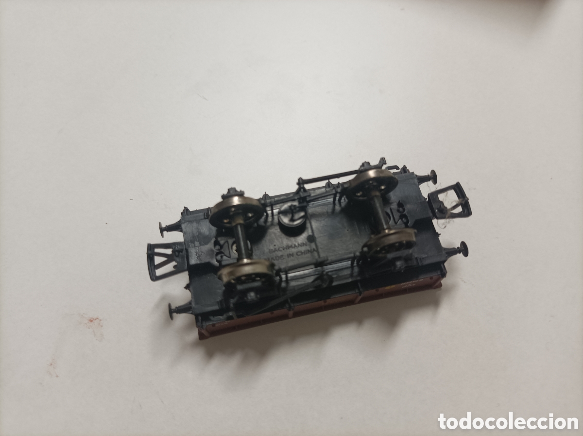 Trenes escala: Vag&oacute;n plataforma LMS - Foto 3