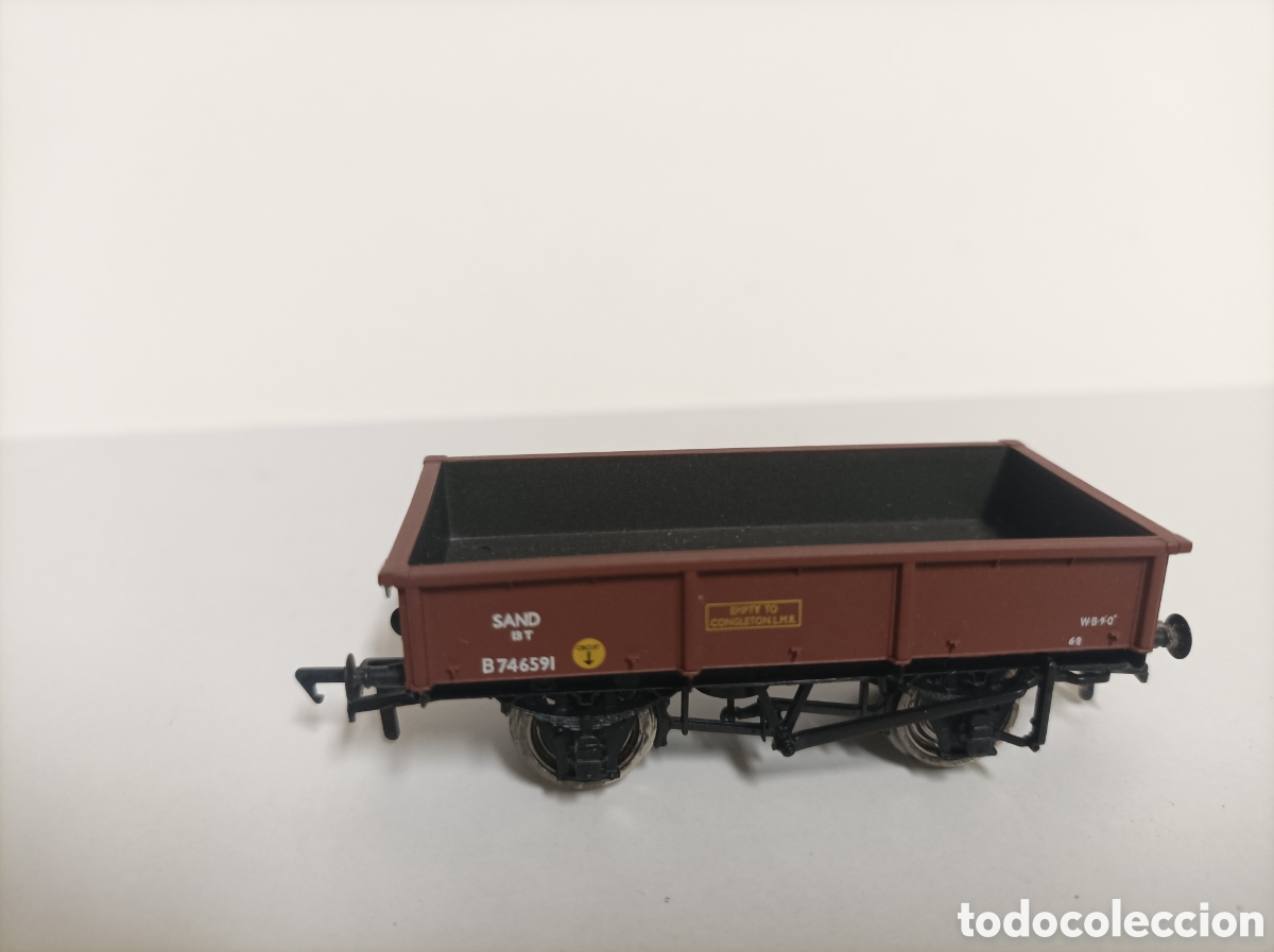 Trenes escala: Vag&oacute;n plataforma LMS - Foto 1