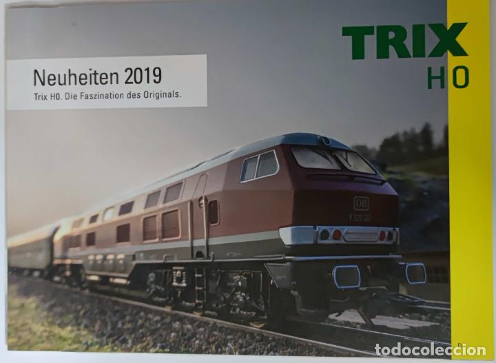 Trenes escala: CATALOGO DE NOVEDADES TRIX A&Ntilde;O 2019 - Foto 1