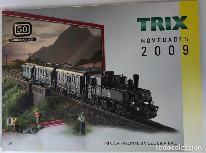 Trenes escala: CATALOGO DE NOVEDADES TRIX A&Ntilde;O 2009 - Foto 1