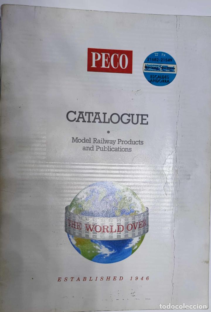 Trenes escala: CATALOGO DE PECO ANTIGUO - Foto 1