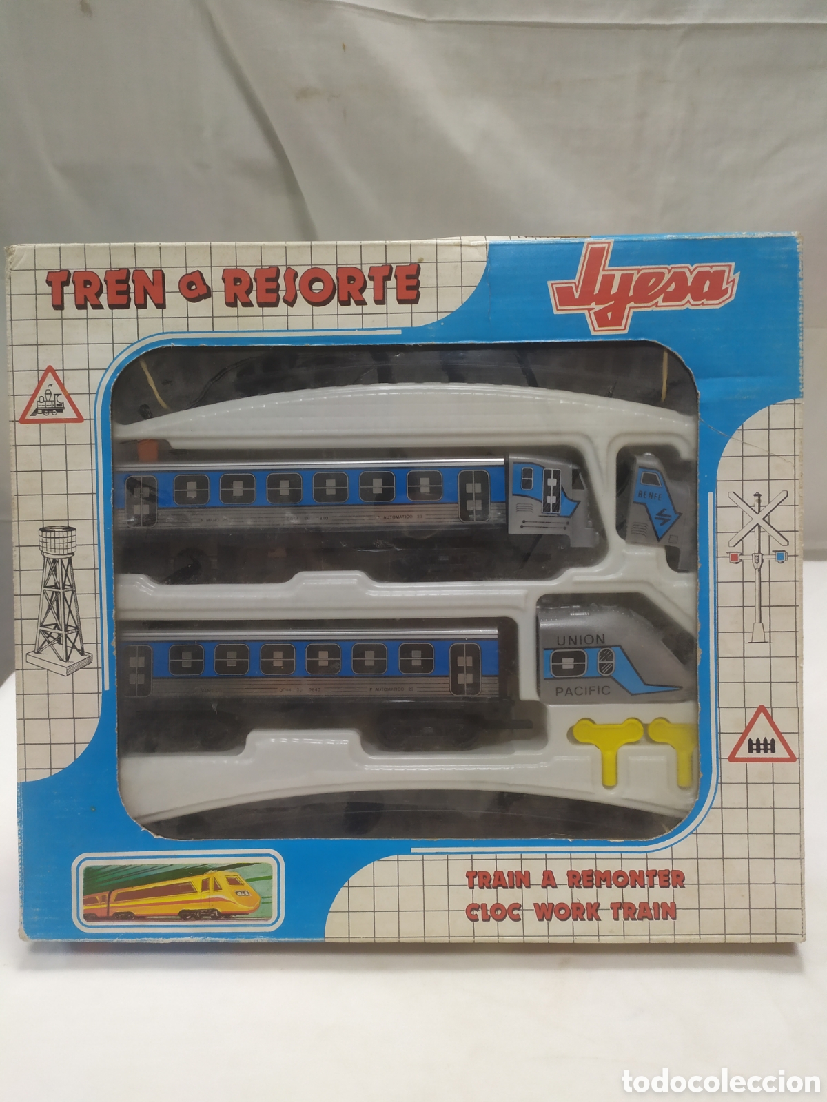 Trenes escala: Tren a resorte de Jyesa. - Foto 1