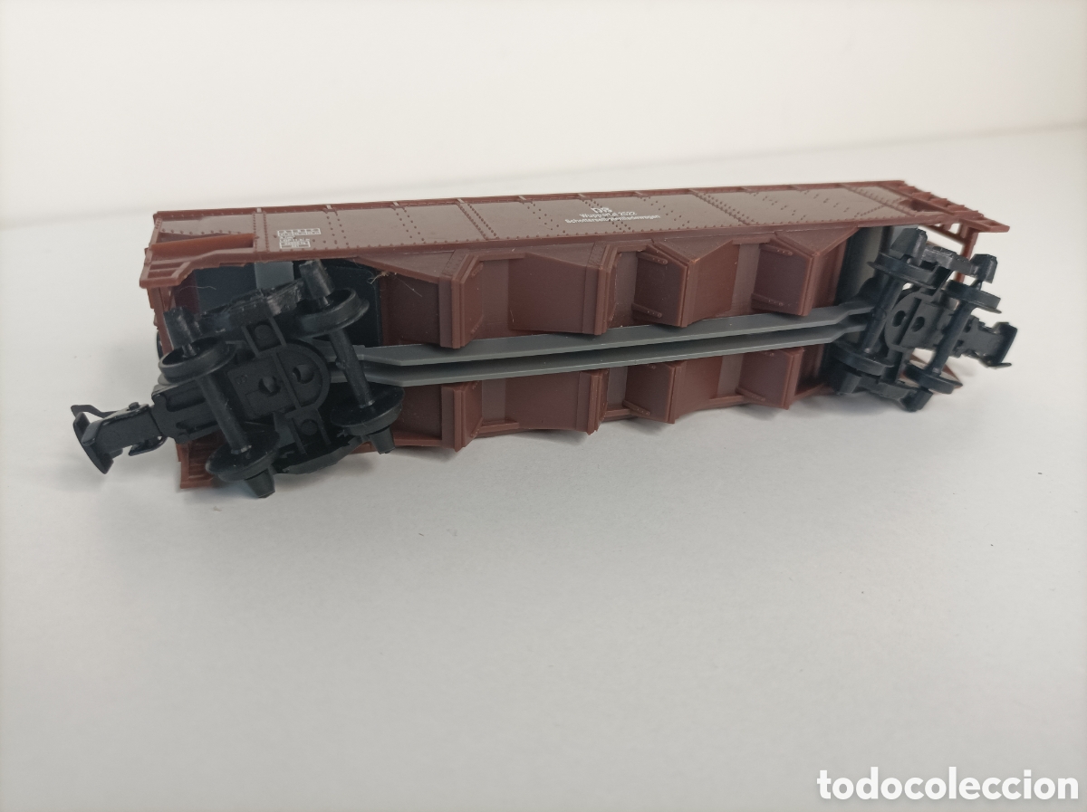 Trenes escala: Vag&oacute;n de carga tolva H0 - Foto 4