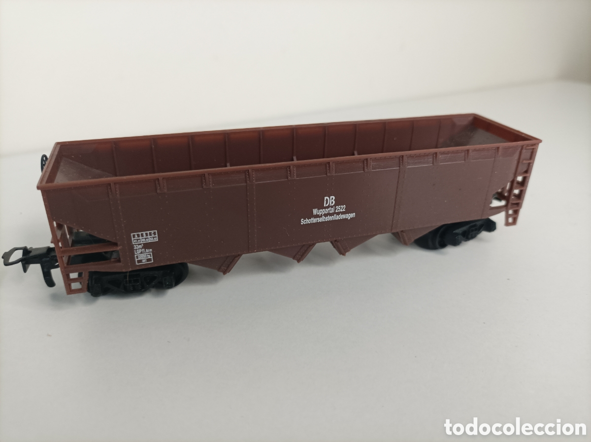 Trenes escala: Vag&oacute;n de carga tolva H0 - Foto 1