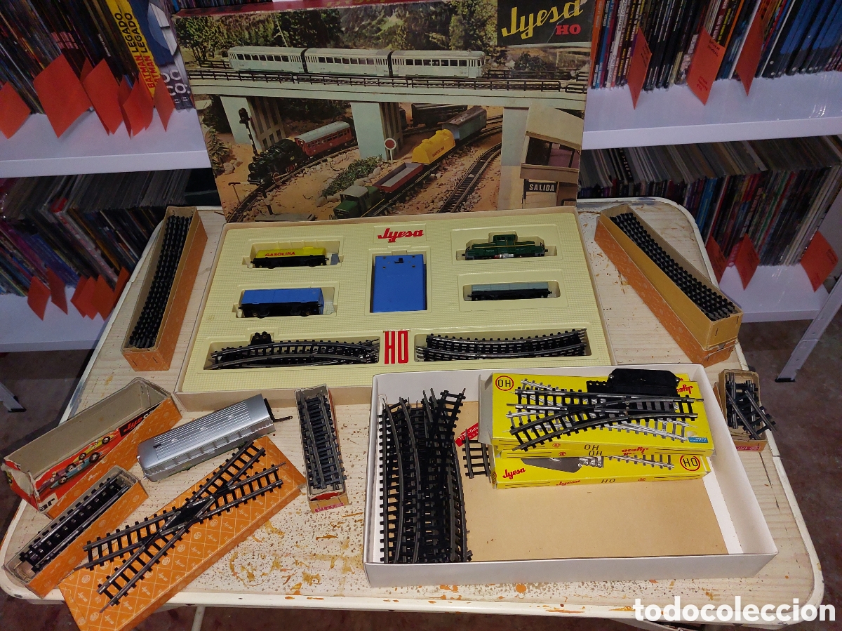 Trenes escala: Tren Jyesa HO, con complementos. - Foto 8