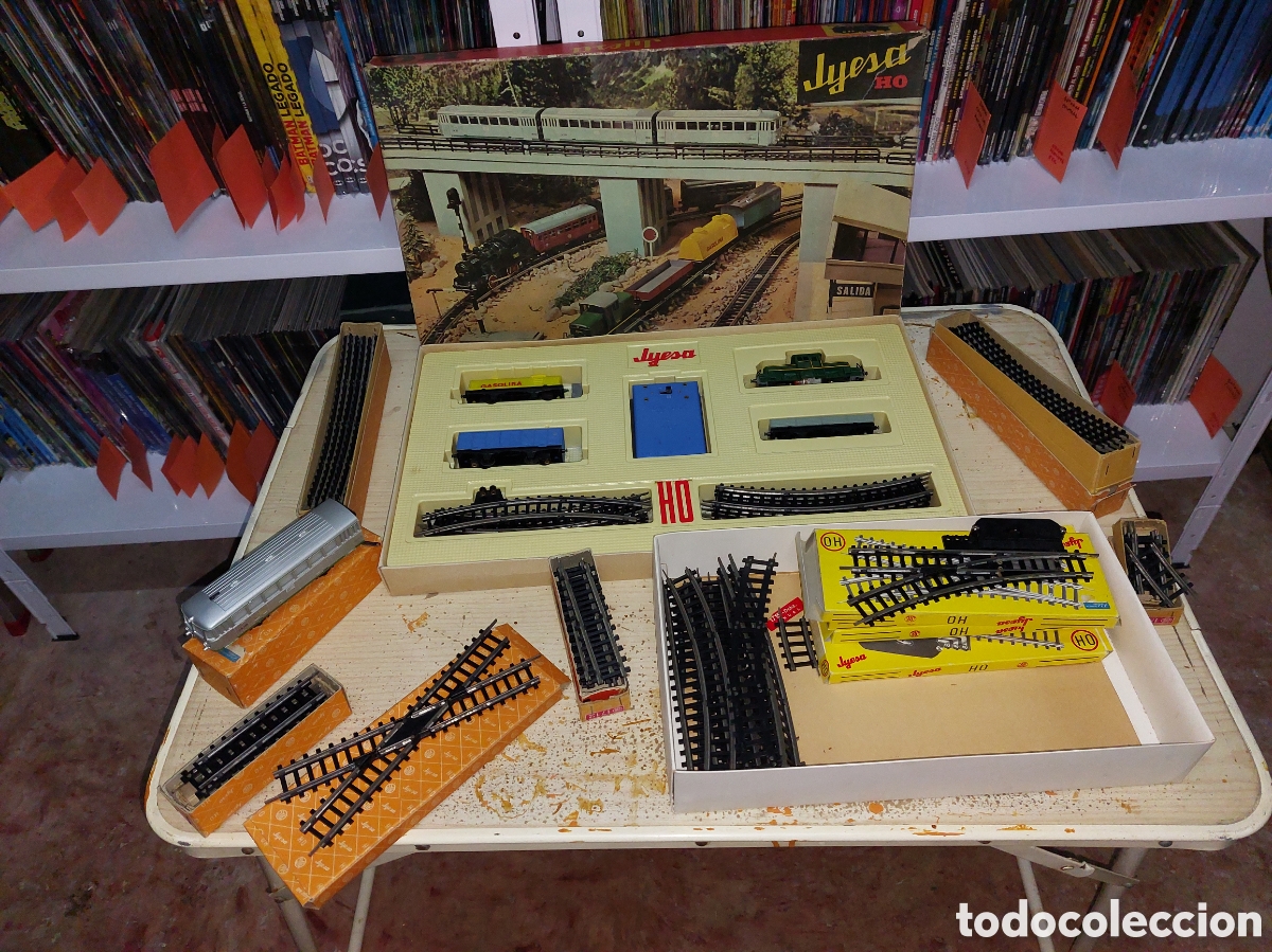 Trenes escala: Tren Jyesa HO, con complementos. - Foto 13
