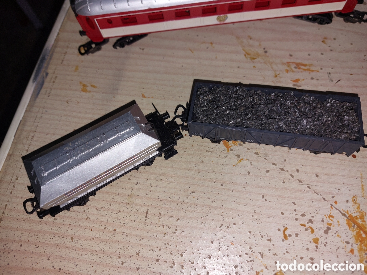 Trenes escala: Tren Jyesa HO, con complementos. - Foto 14