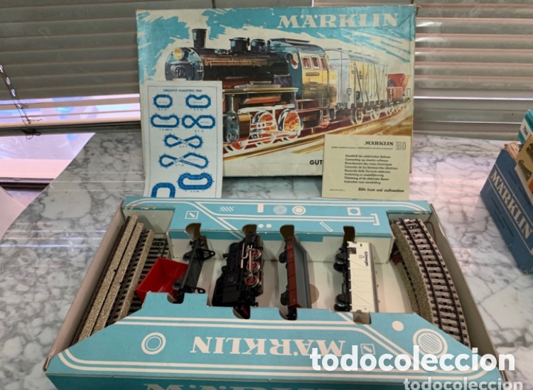 Trenes escala: Locomotora Marklin y accesorios varias marcas - Foto 1