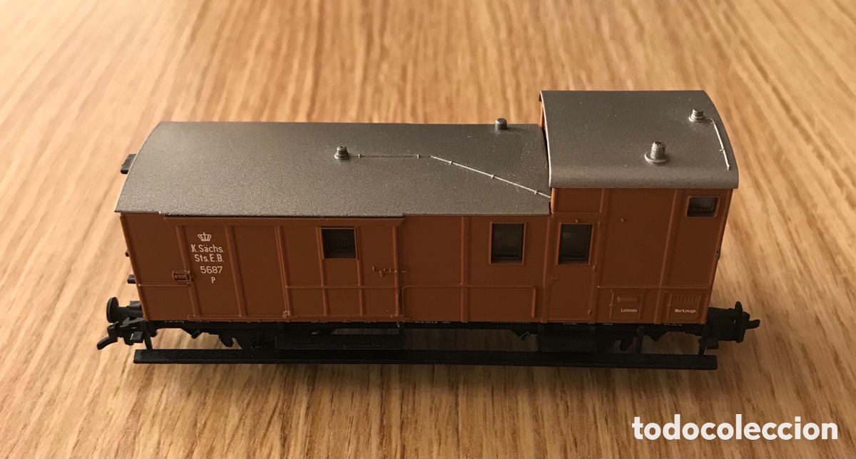 Trenes escala: Vag&oacute;n de tren K. SACHS STS E.B. HO - Foto 2