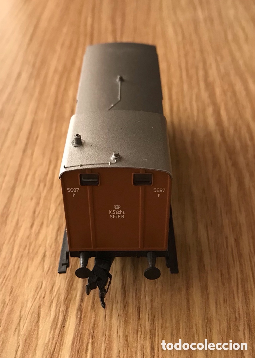 Trenes escala: Vag&oacute;n de tren K. SACHS STS E.B. HO - Foto 3