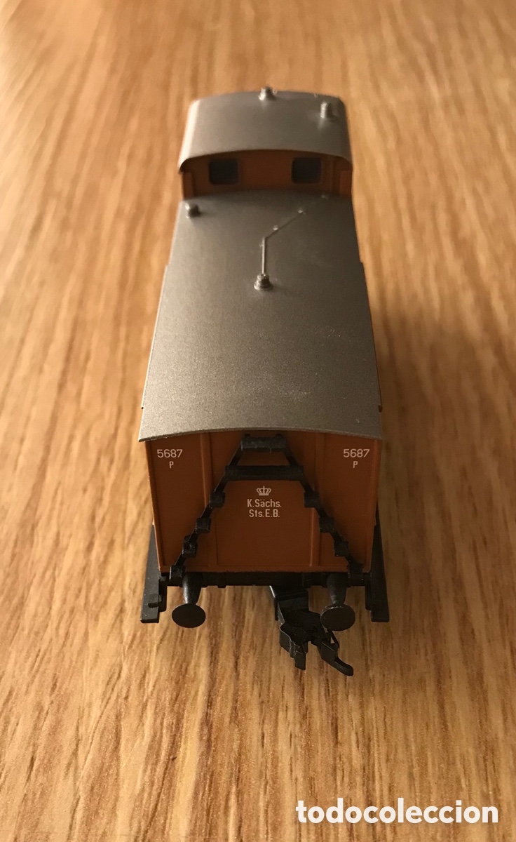 Trenes escala: Vag&oacute;n de tren K. SACHS STS E.B. HO - Foto 4