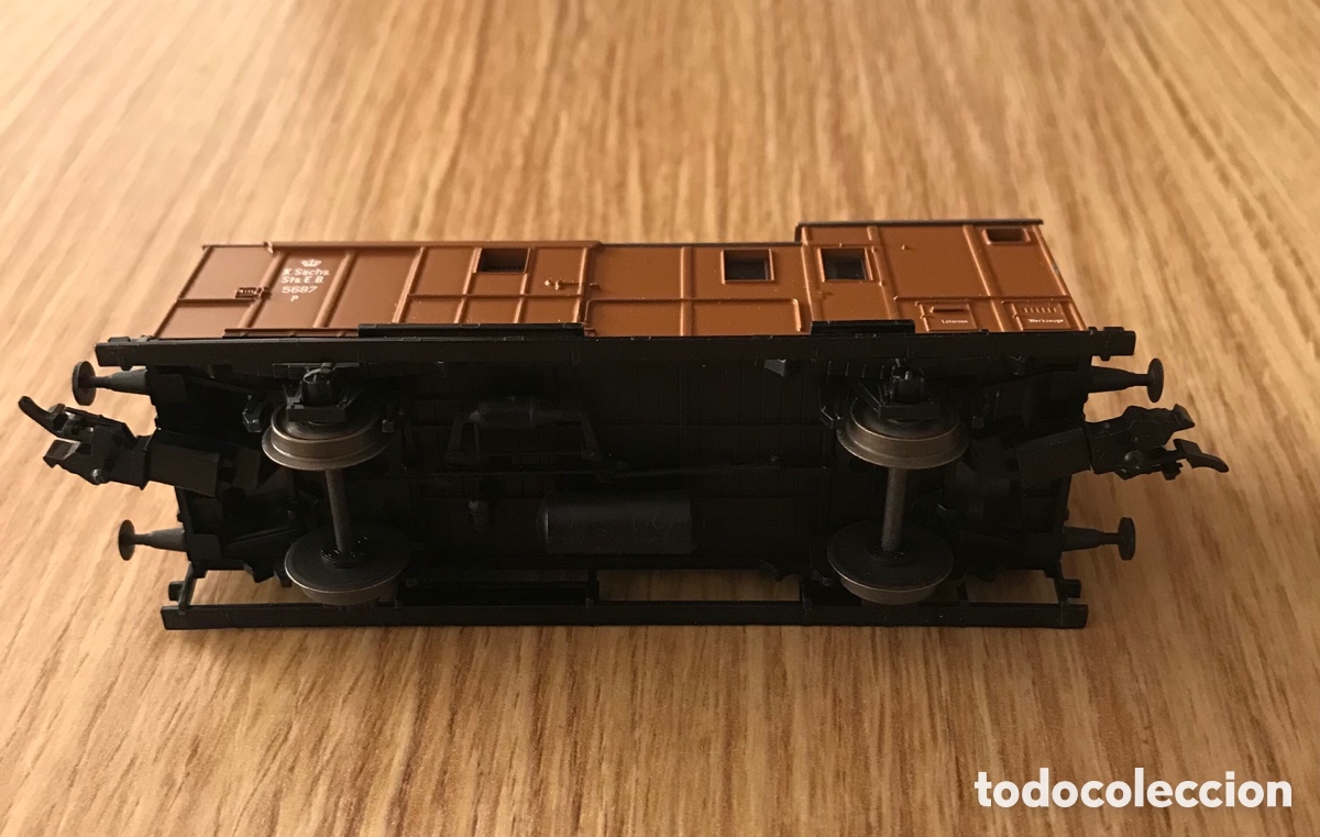 Trenes escala: Vag&oacute;n de tren K. SACHS STS E.B. HO - Foto 5