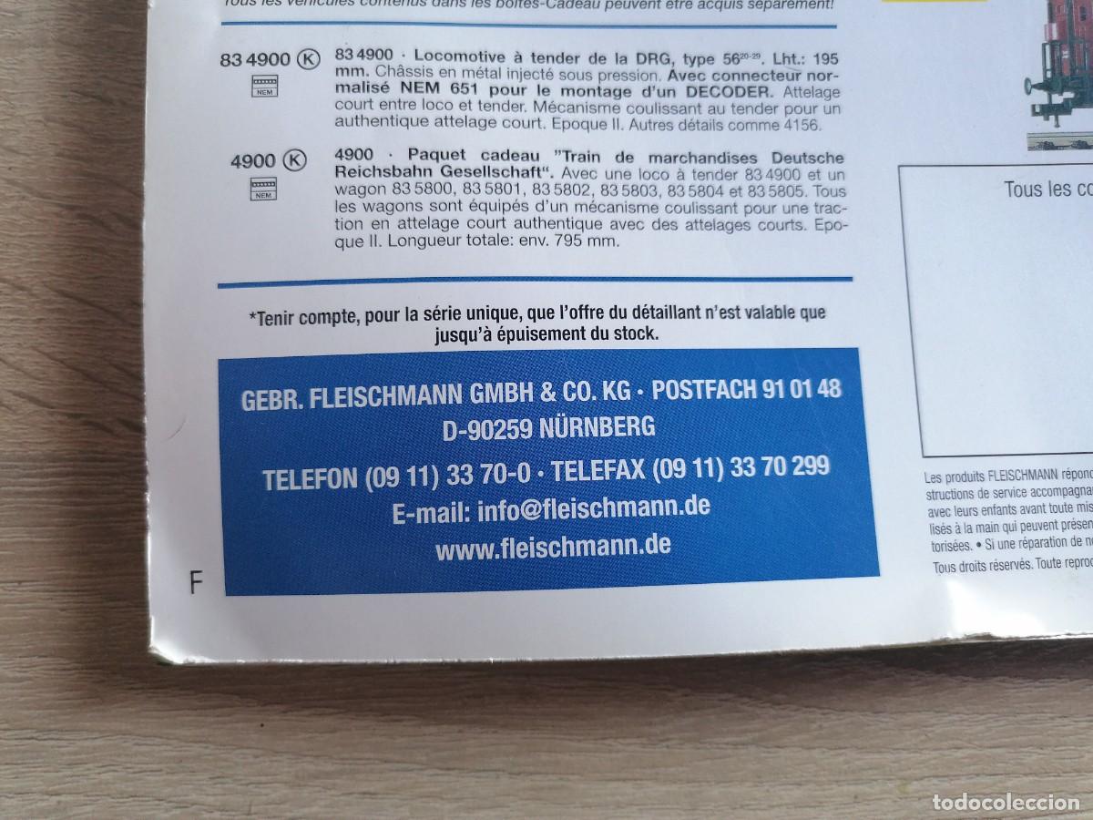 Trenes escala: CATALOGO TREN TRENES * FLEISCHMANN * HO ** 2003 2004 - Foto 7