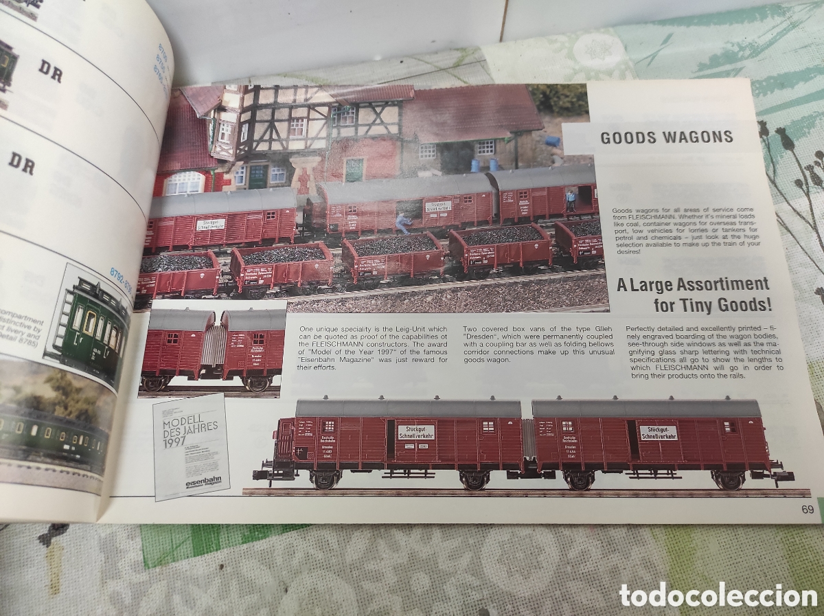 Trenes escala: Trenes cat&aacute;logo Fleischmann 1998/99 - Foto 3