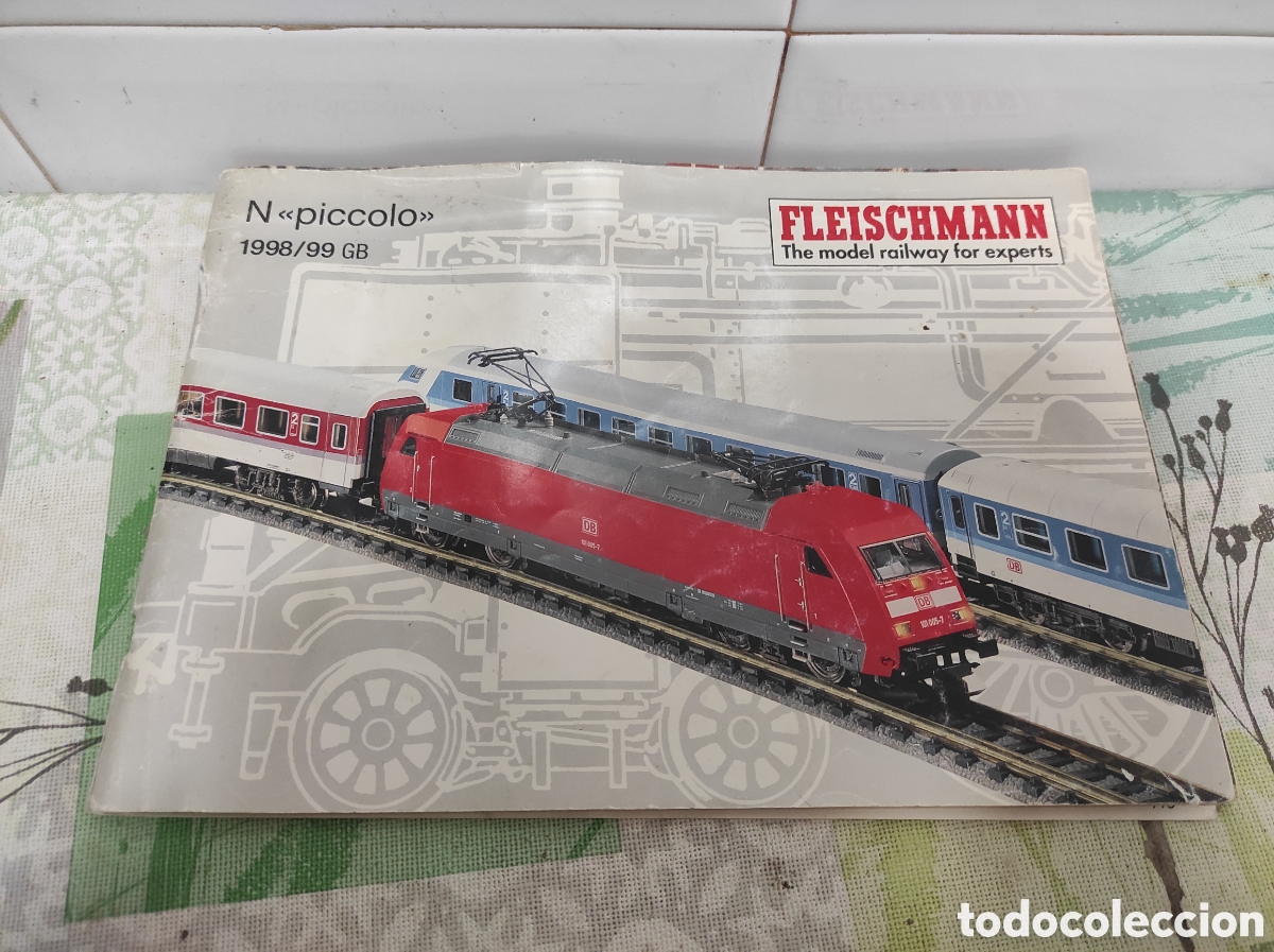 Trenes escala: Trenes cat&aacute;logo Fleischmann 1998/99 - Foto 1