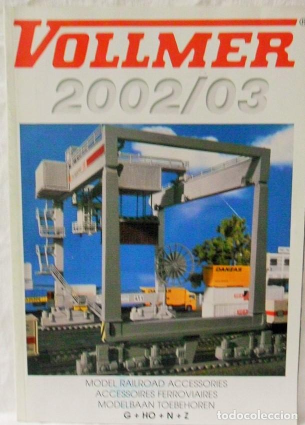 Trenes escala: CATALOGO GENERAL VOLLMER 2002/03 - Foto 1