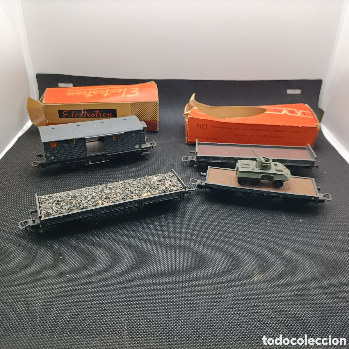 Trenes escala: Cuatro vagones electrotren - Foto 1