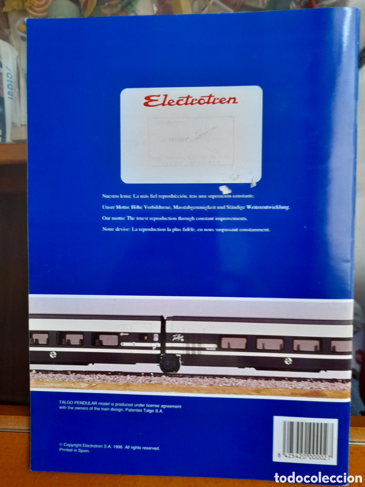 Trenes escala: Catalogo electrotren 1996 - Foto 2