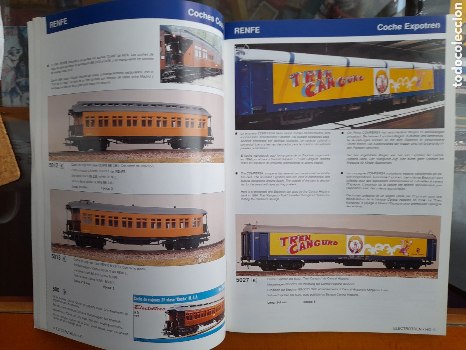Trenes escala: Catalogo electrotren 1996 - Foto 3